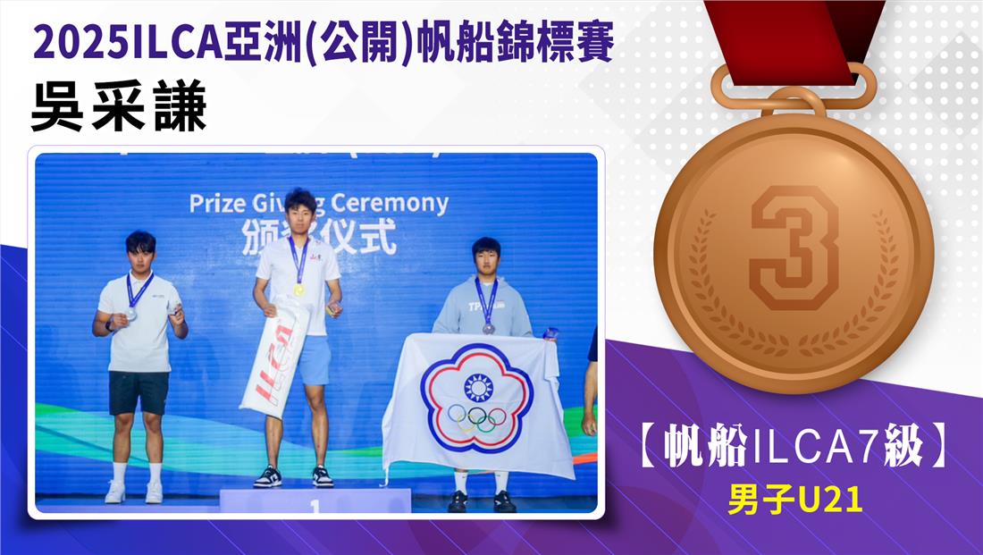 捷報-帆船培訓隊參加2025 ILCA 亞洲(公開)錦標賽榮譽榜