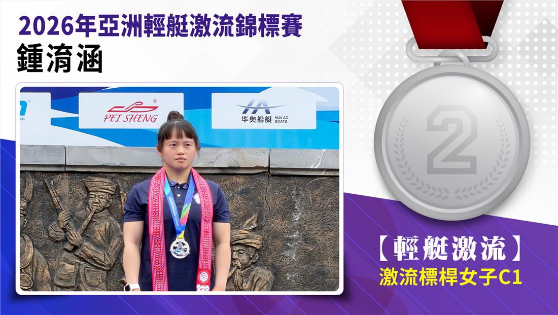捷報-2026年亞洲輕艇激流錦標...