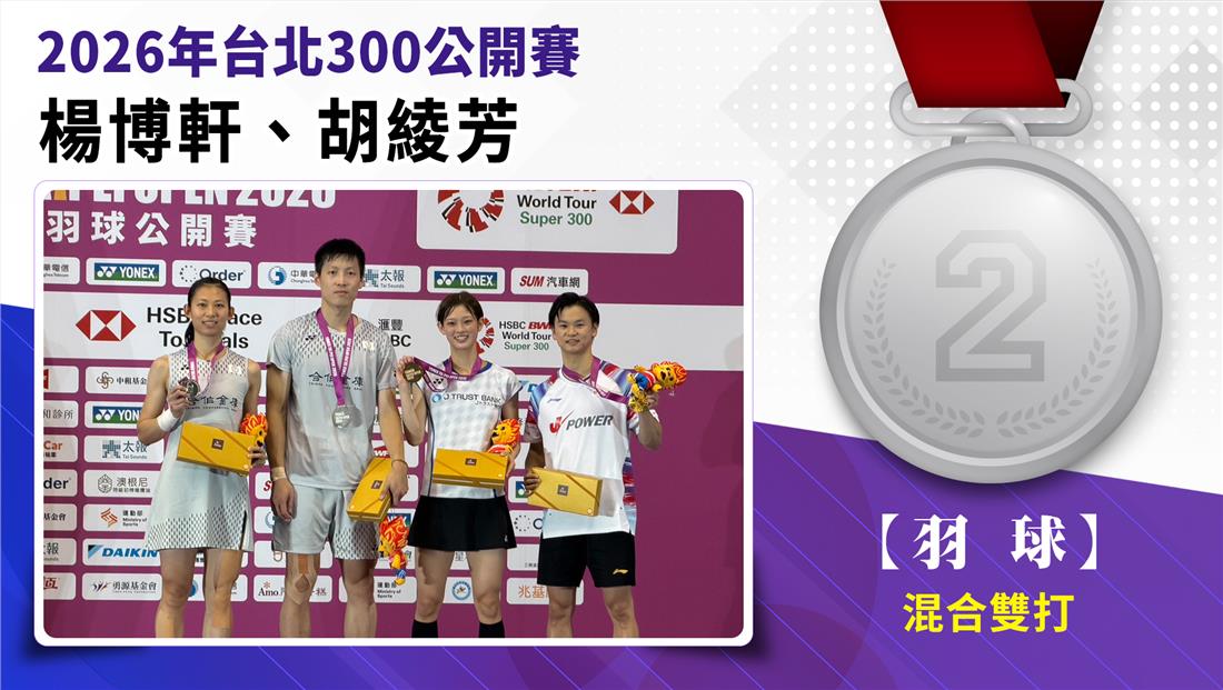 捷報-2026年台北300公開賽