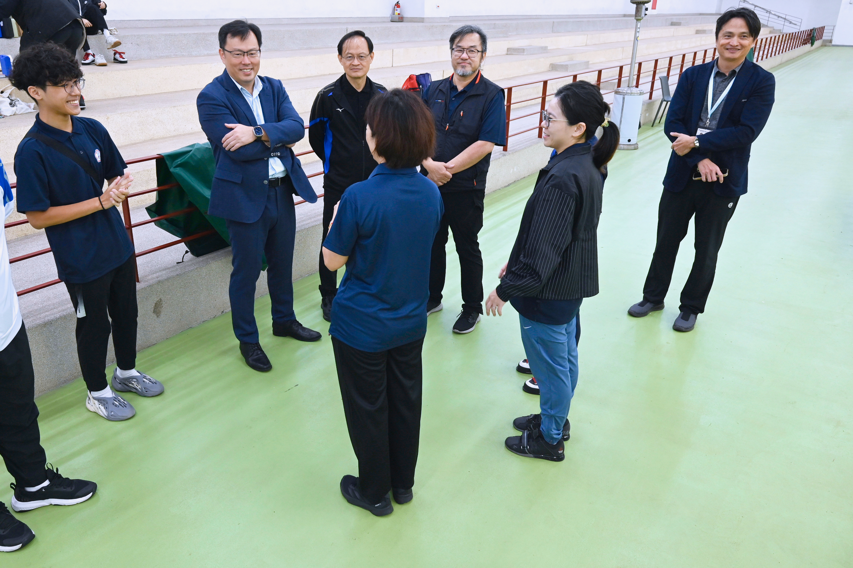 鄭次長慰問聽奧培訓隊